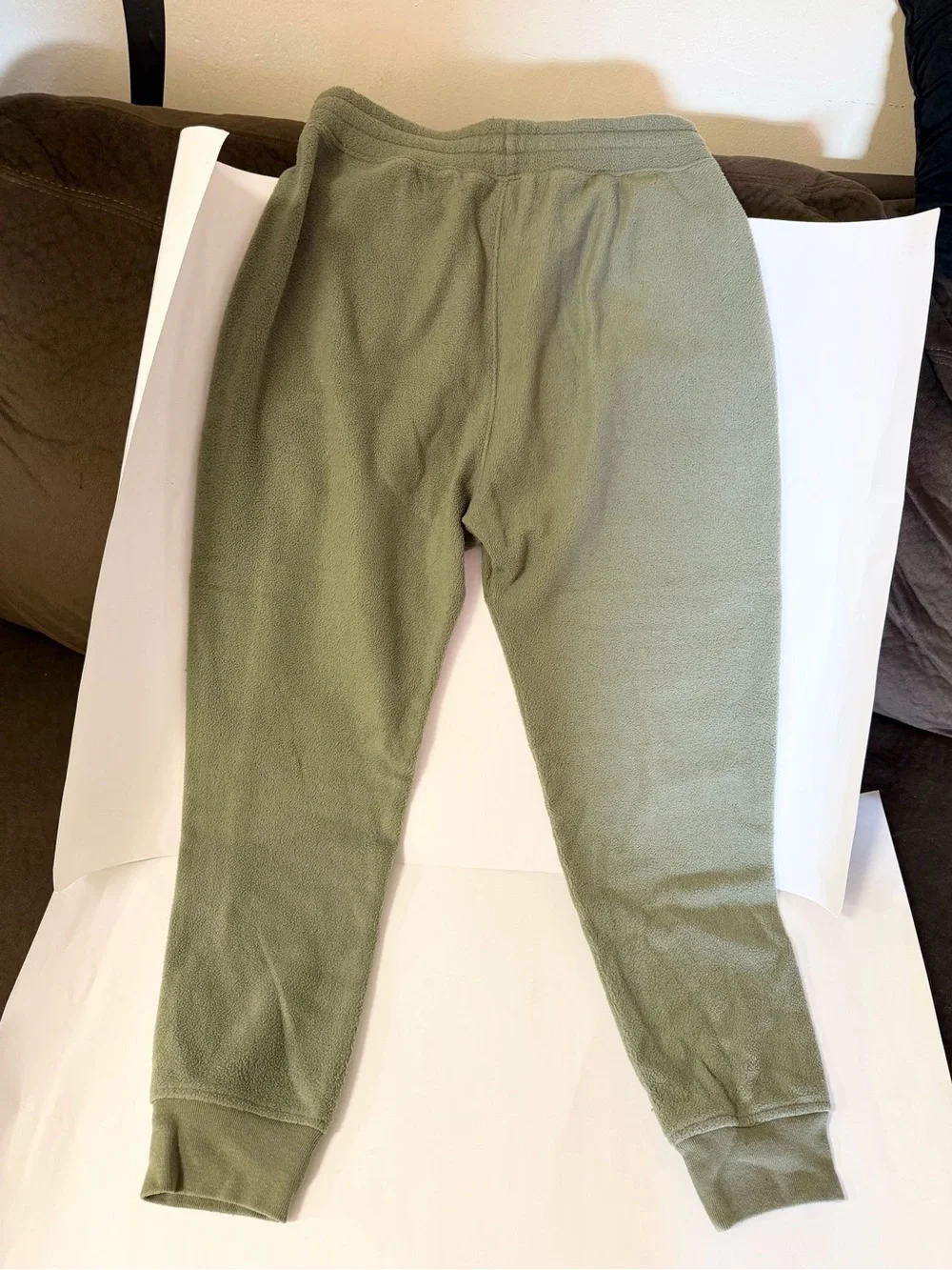 Abercrombie & Fitch Kids Olive Green Fleece Hoodie and Jogger Set